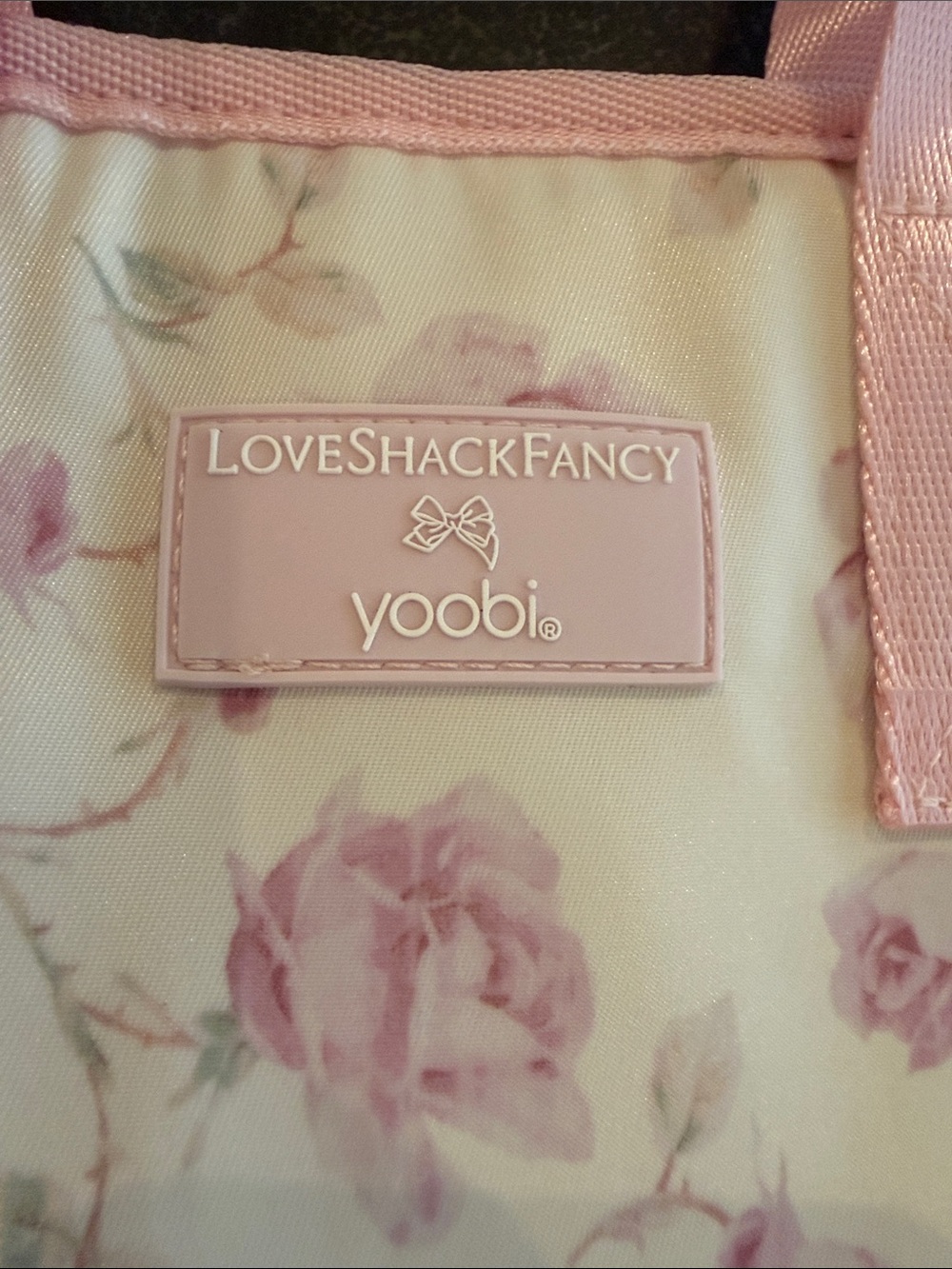 LoveShackFancy Pink Floral NWT Lunch Tote Bag - Women - Picture 5 of 5